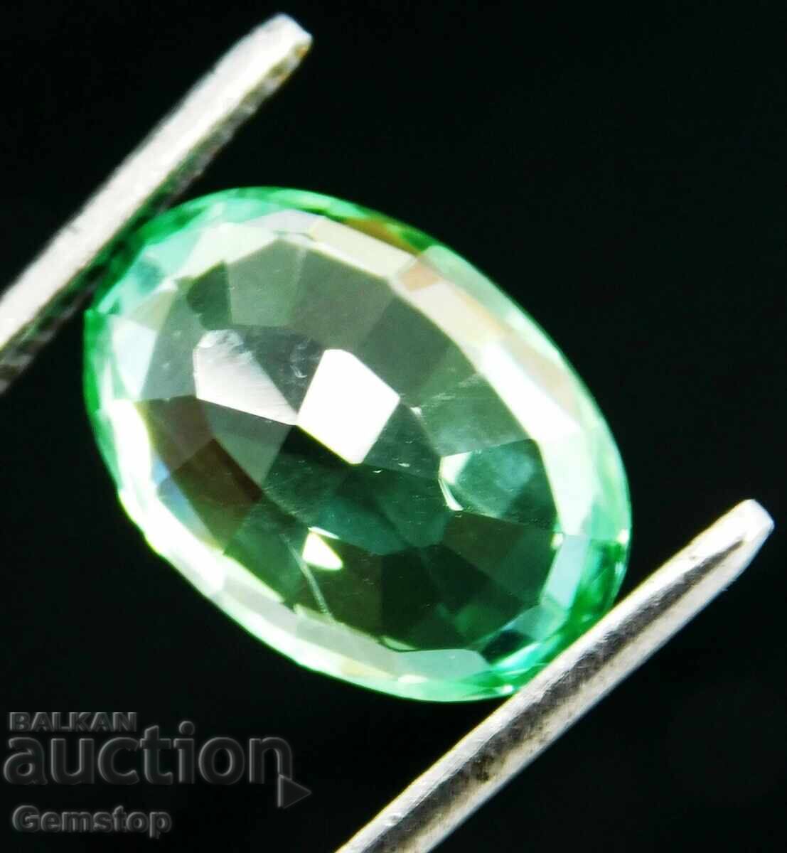 ΒΖΤ! 3.70 καρατίων φυσικό σμαράγδι οβάλ πιστοποιημένο VGTL από 1st! με τιμή 170.00 BGN | € 86.92 ΒΖΤ! 3.70 καρατίων φυσικό σμαράγδι οβάλ πιστοποιημένο VGTL από 1st! με τιμή 170.00 BGN | € 86.92
