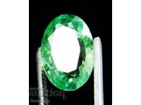 ΒΖΤ! 3.70 καρατίων φυσικό σμαράγδι οβάλ πιστοποιημένο VGTL από 1st!