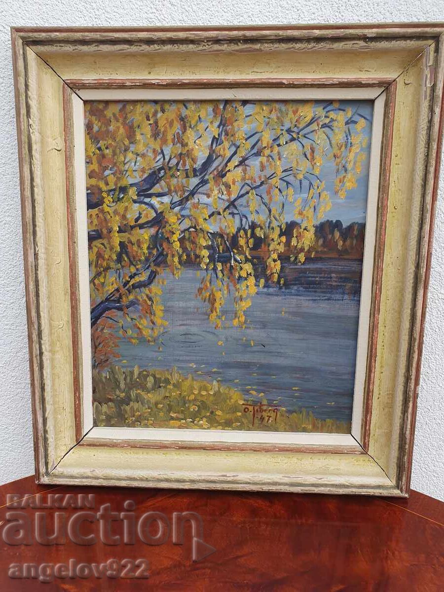 Auction  Original oil painting on phaser!!!