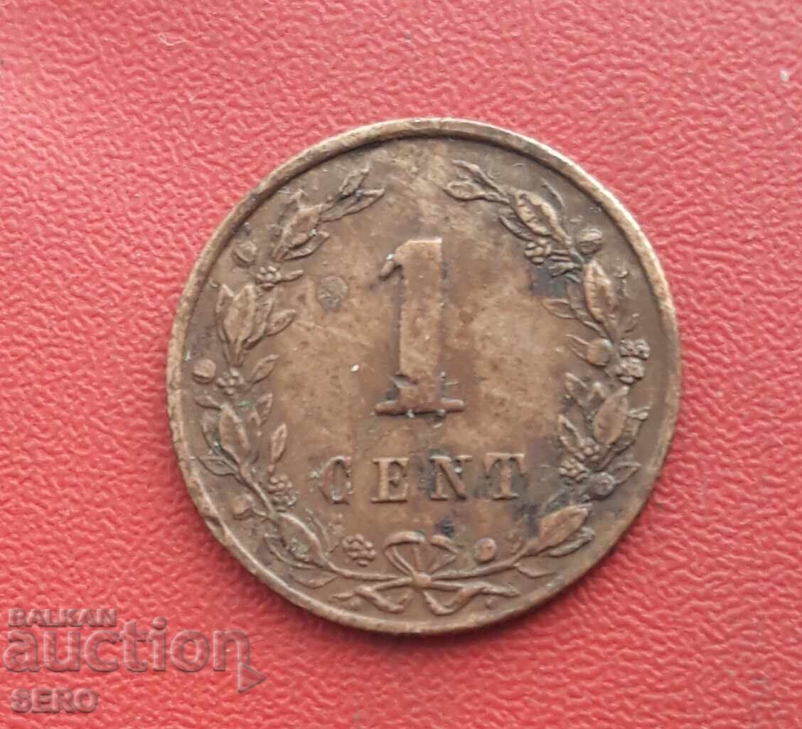 Netherlands-1 cent 1881