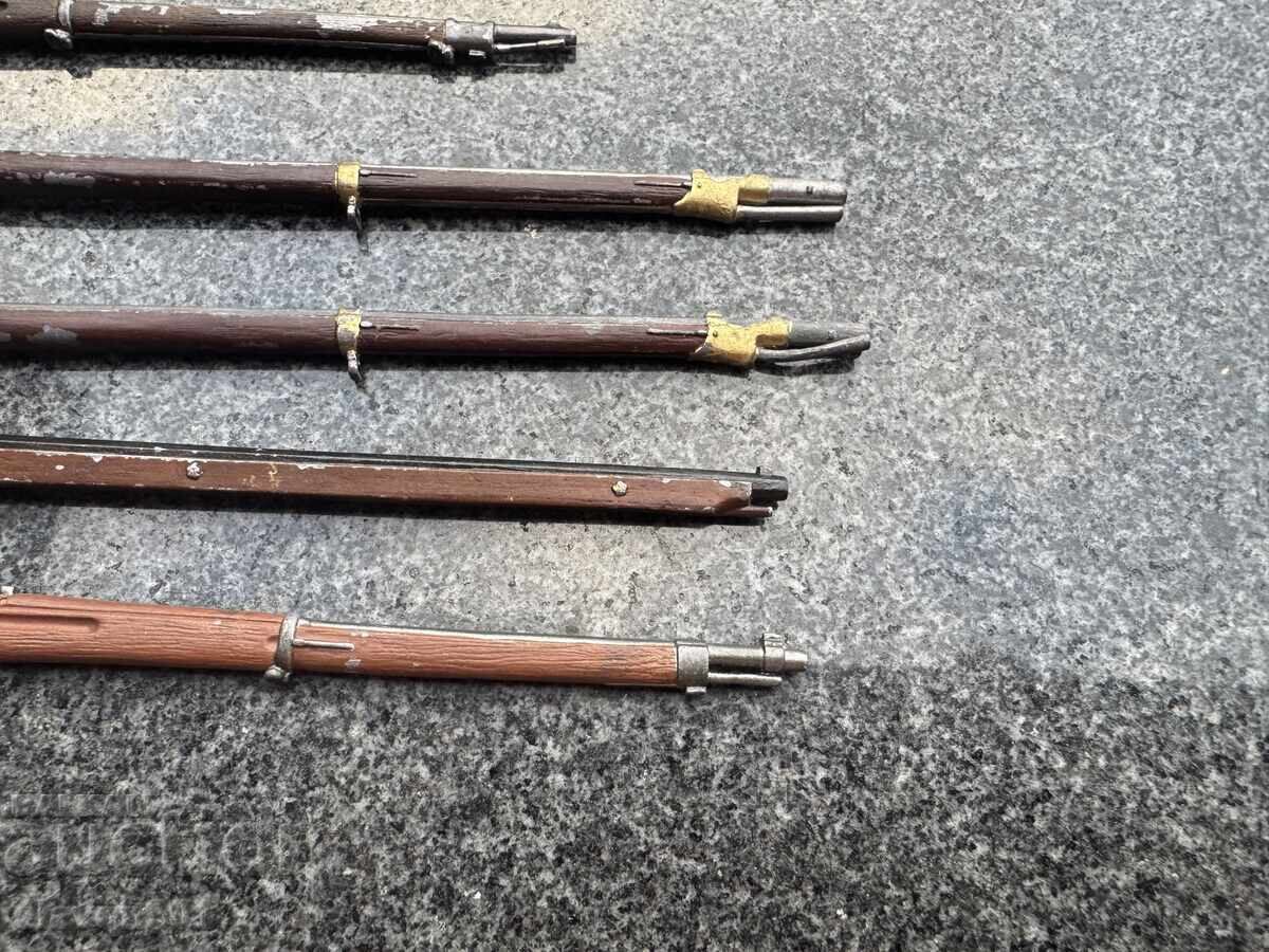 Παράδοση Μινιατούρες διακοσμητικά τουφέκια συλλογή Παράδοση Μινιατούρες διακοσμητικά τουφέκια συλλογή