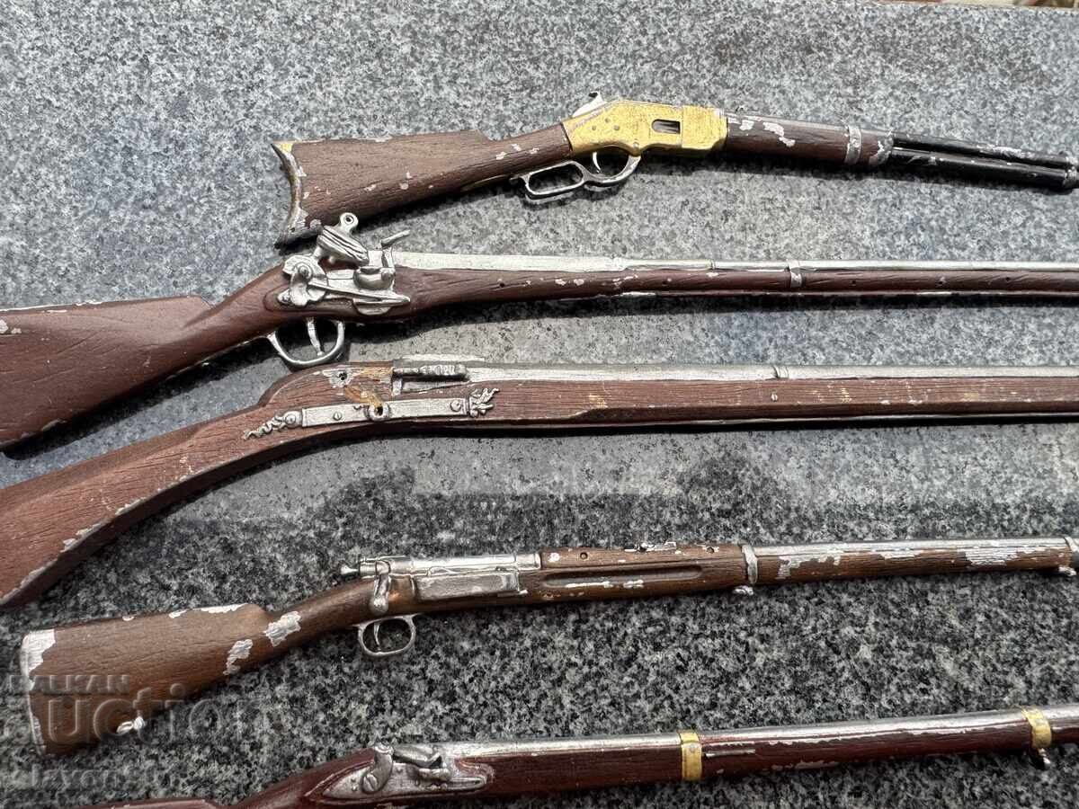 Μινιατούρες διακοσμητικά τουφέκια συλλογή - 5 Μινιατούρες διακοσμητικά τουφέκια συλλογή - 5