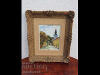 Pictura in ulei originala pe panza!!!