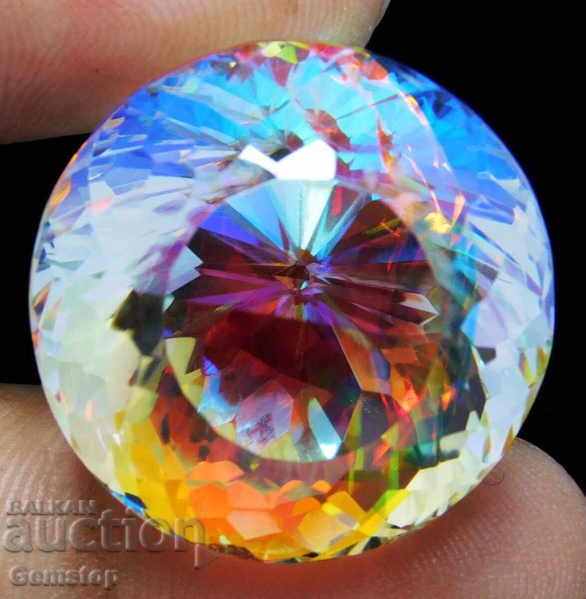 ΒΖΤ! 78.75 ct φυσικό μυστικό τοπάζι σερτ.VGTL από 1ο! - 5 ΒΖΤ! 78.75 ct φυσικό μυστικό τοπάζι σερτ.VGTL από 1ο! - 5