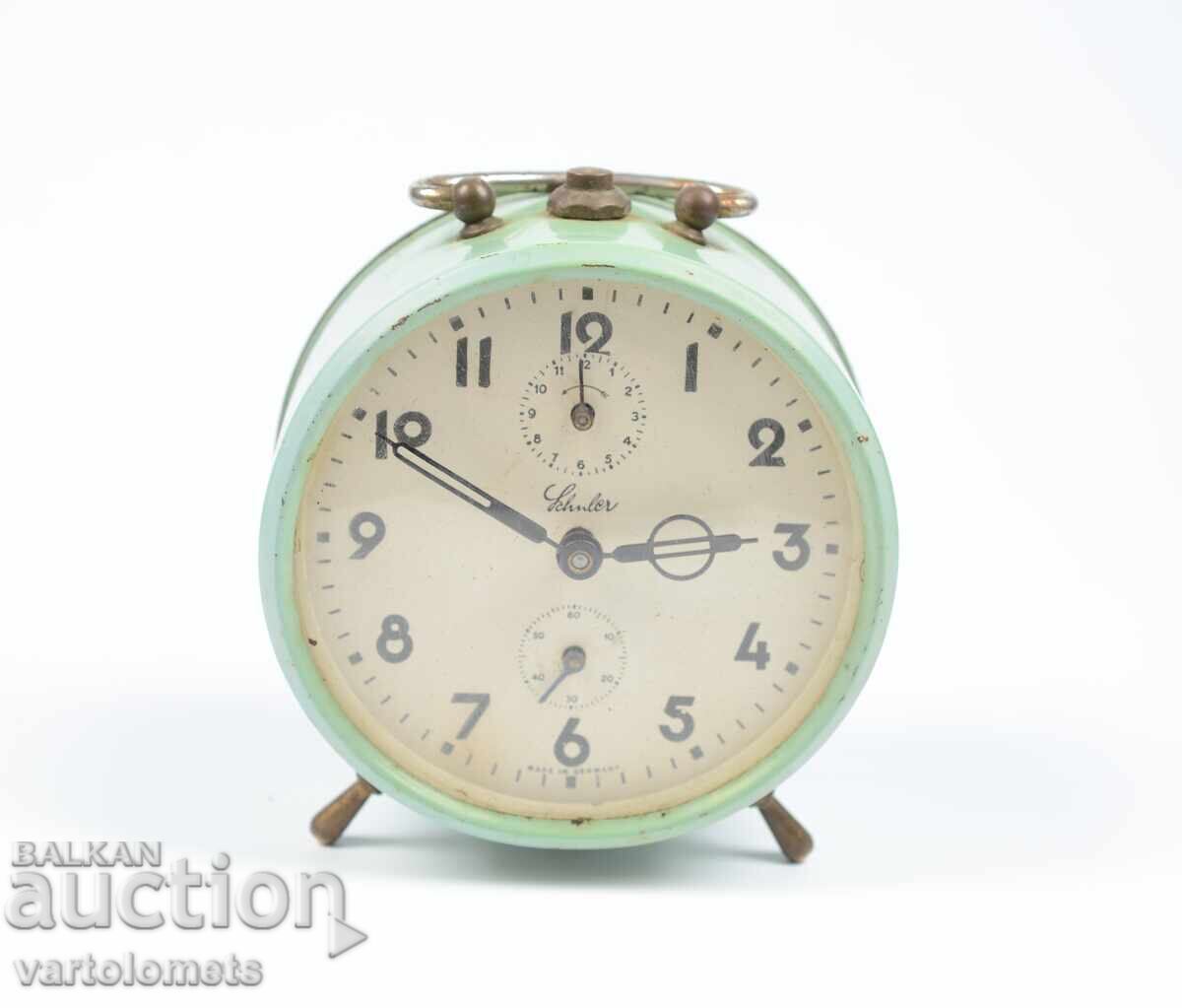 Будилник Schuler Germany 1950s  - работи с цена 15.00 лв. | € 7.67