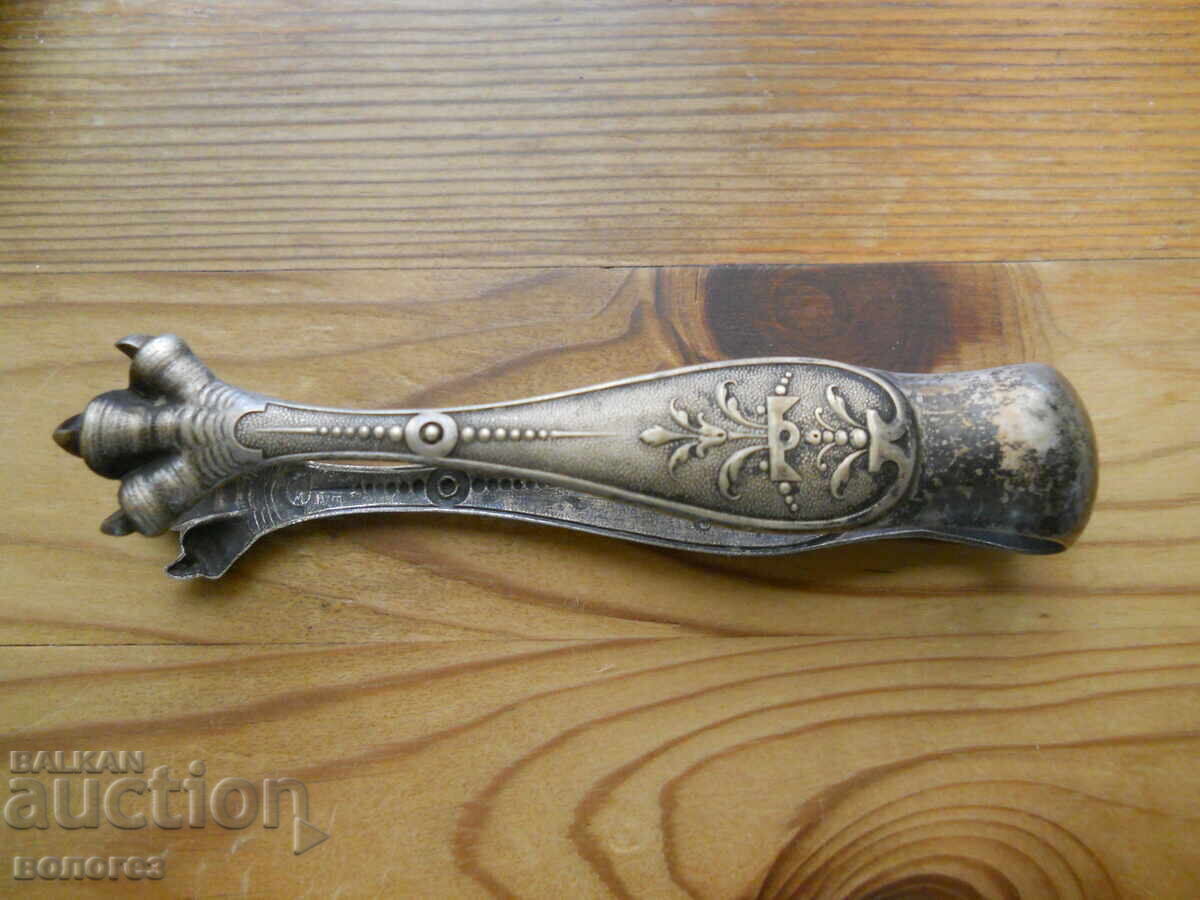 Antique Silver Sugar Tongs "K&Co"