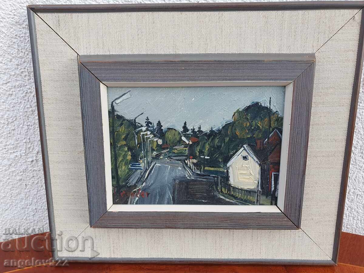 Pictura in ulei originala pe panza!!! - 5