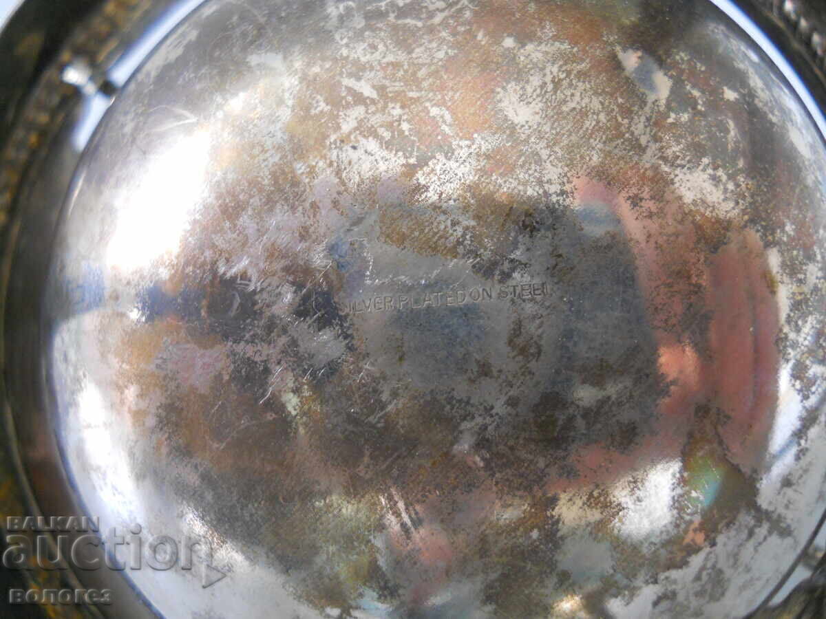 Посребрена куполна масленица "FB Rogers Silver Co" САЩ - 7 Посребрена куполна масленица "FB Rogers Silver Co" САЩ - 7