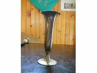 Vază veche argintată