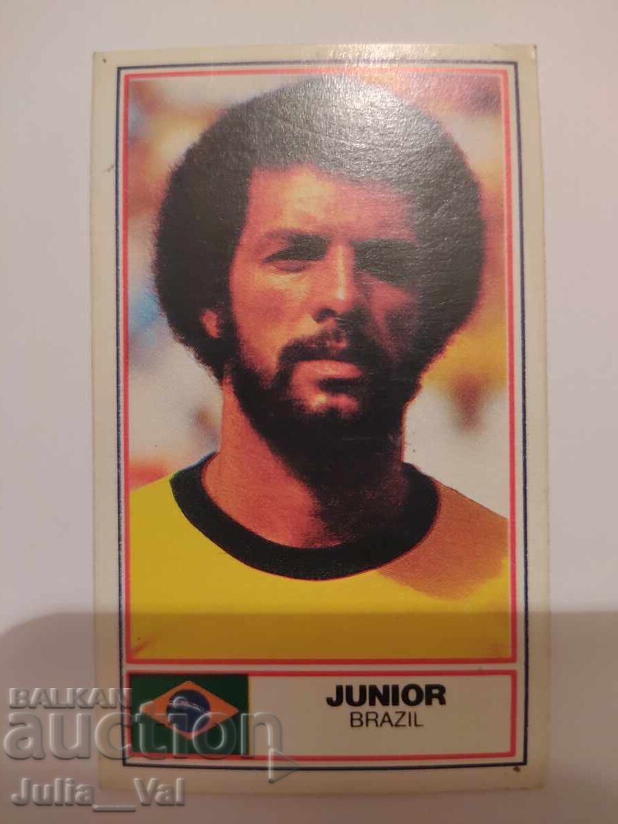 Fotbal - Leo Junior - Brazilia - carte poștală Fotbal - Leo Junior - Brazilia - carte poștală