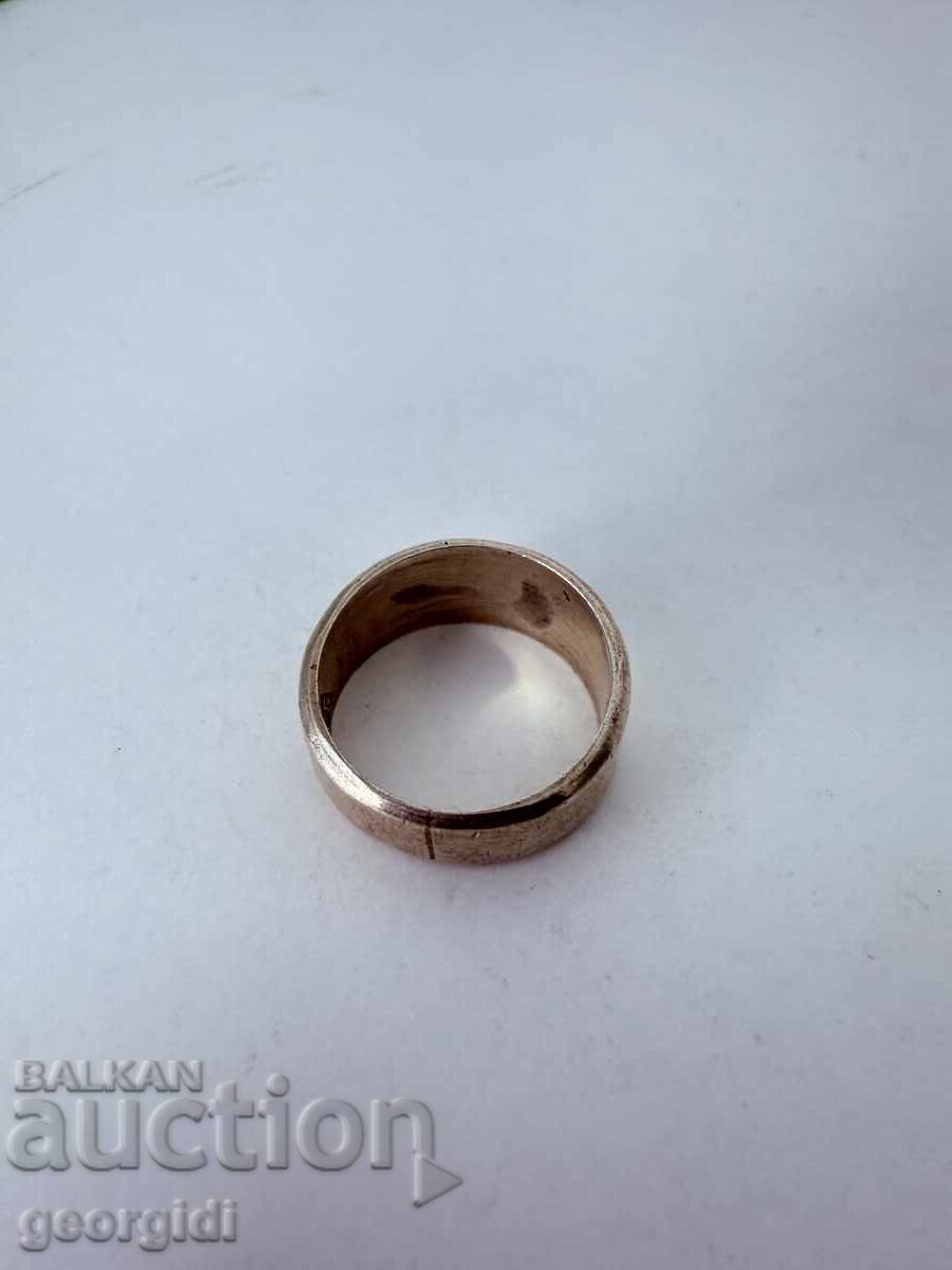 Licitație Inel masiv din argint. №7634