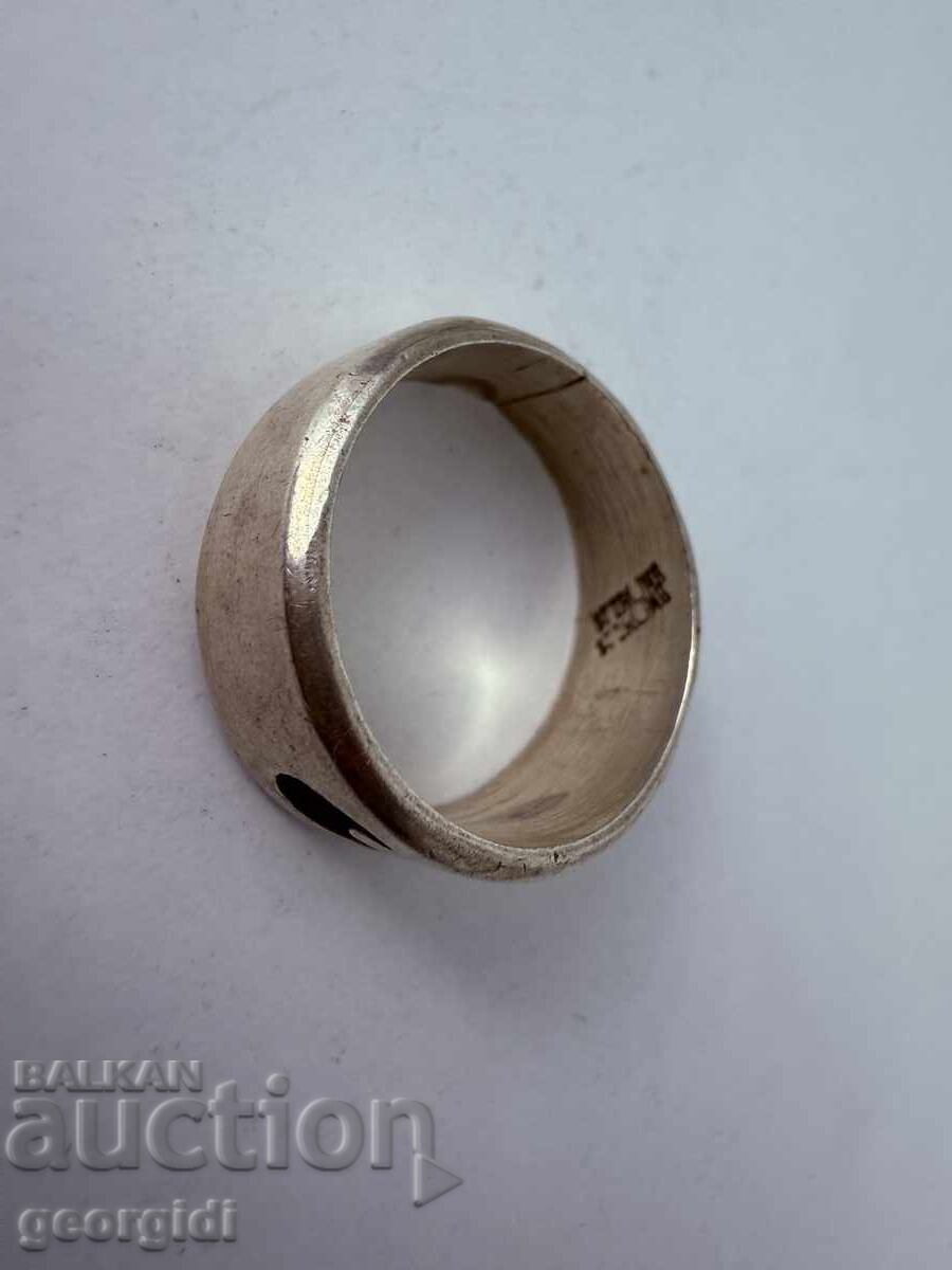 Livrarea Inel masiv din argint. №7634