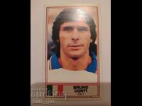 Fotbal - Bruno Conti - Italia - carte poștală