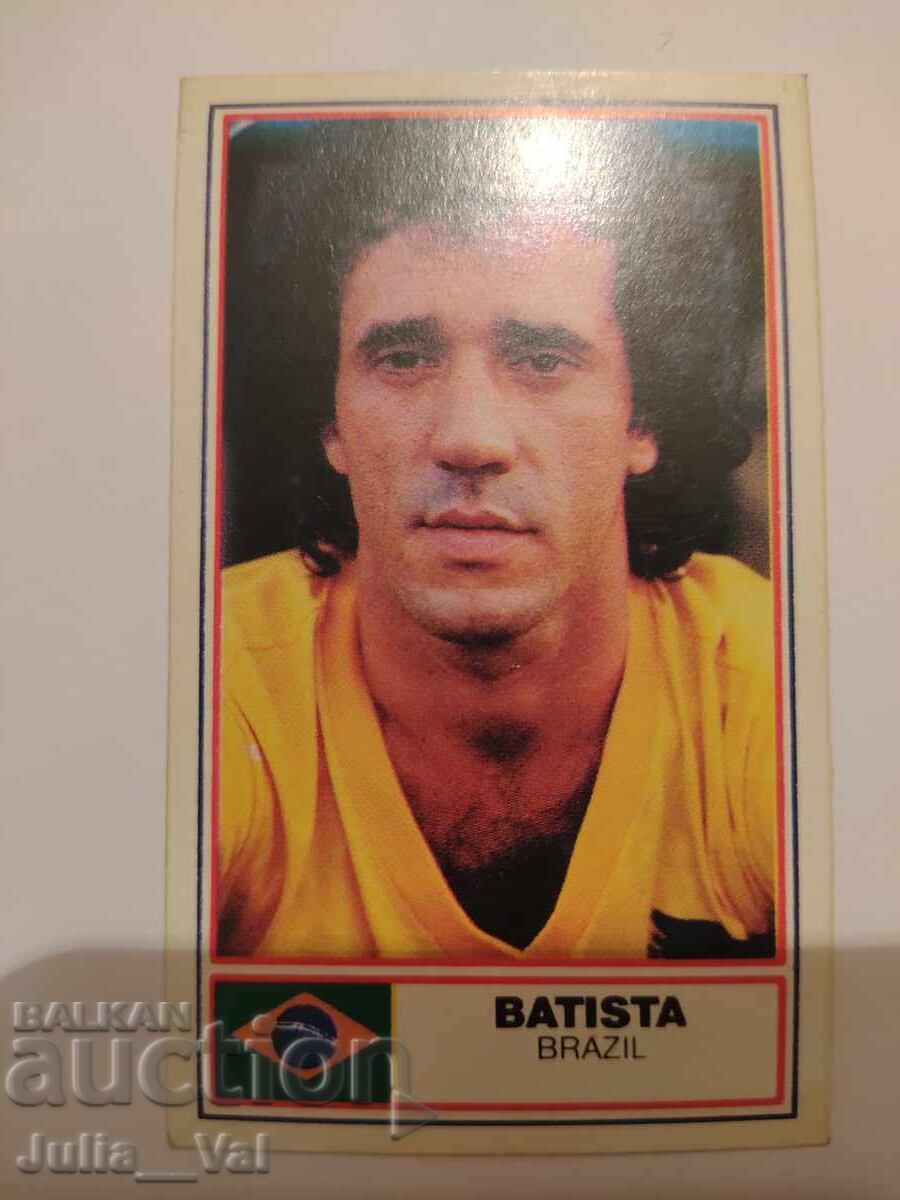Fotbal - Batista - Brazilia - carte poștală Fotbal - Batista - Brazilia - carte poștală