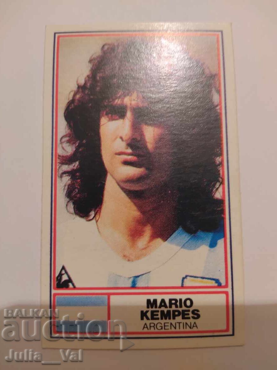 Fotbal - Mario Kempes - Argentina Fotbal - Mario Kempes - Argentina