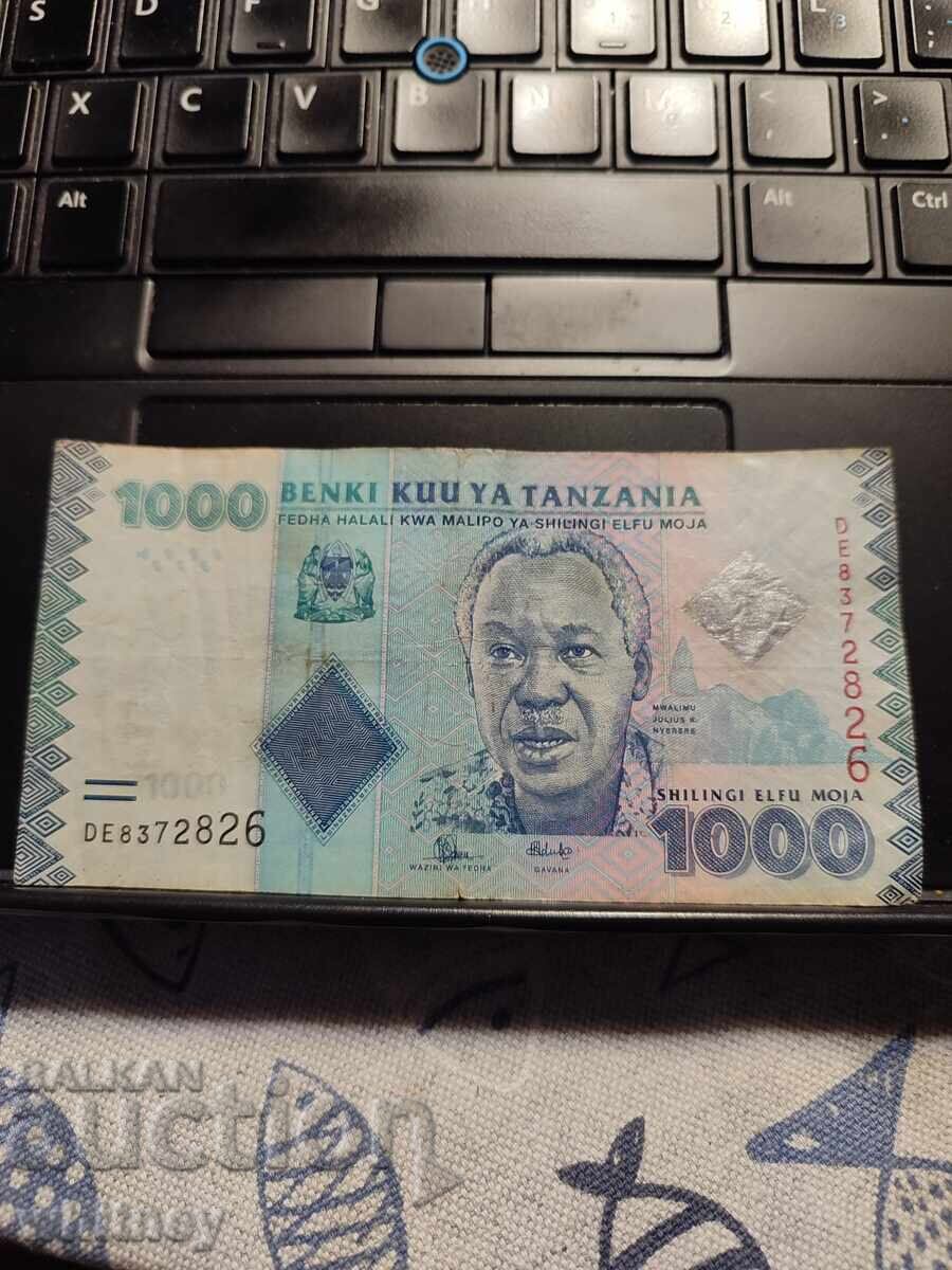 1000 Tanzanian Shillings 2010 1000 Tanzanian Shillings 2010