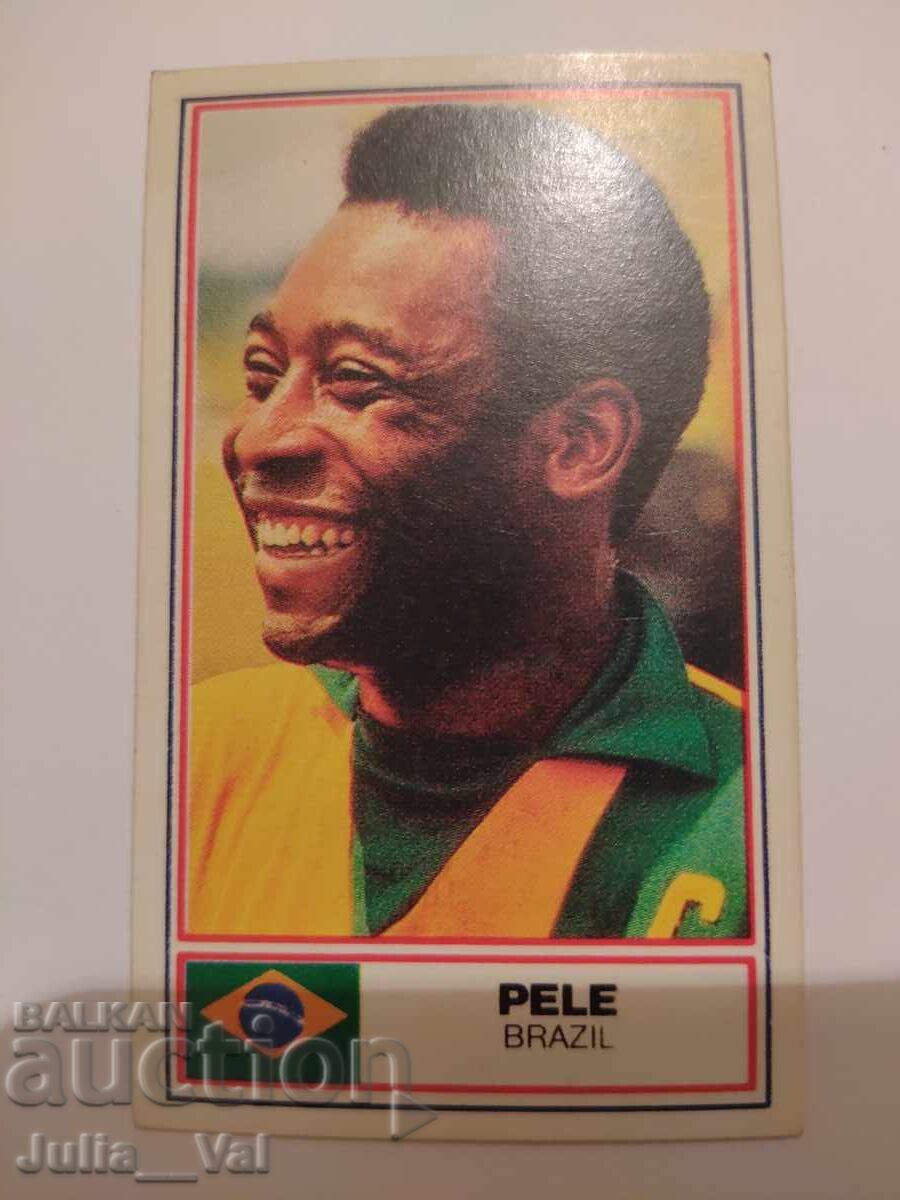 Pele - Brazilia - Rothmans football international stars Pele - Brazilia - Rothmans football international stars