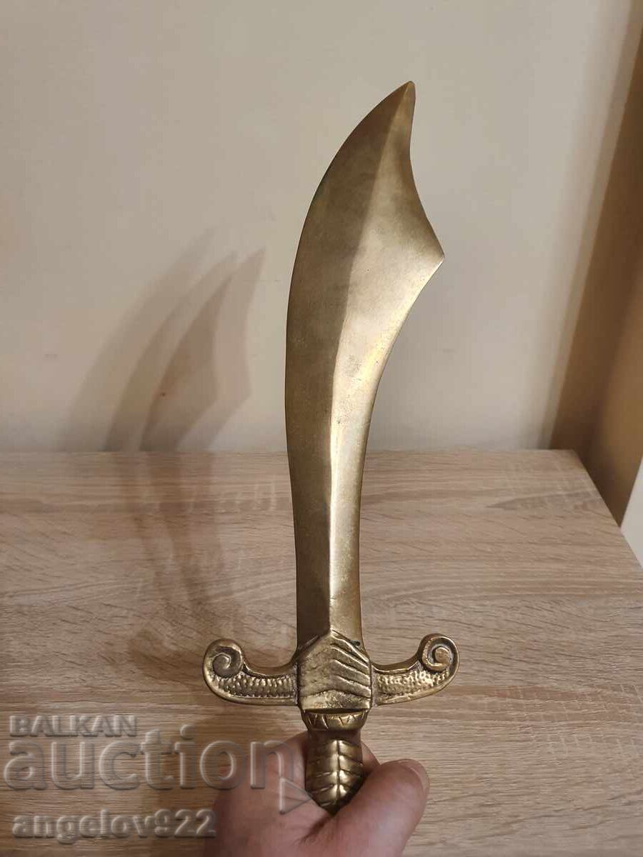 Mare pumnal greu de bronz!!! - 5 Mare pumnal greu de bronz!!! - 5