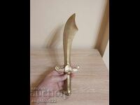 Mare pumnal greu de bronz!!!