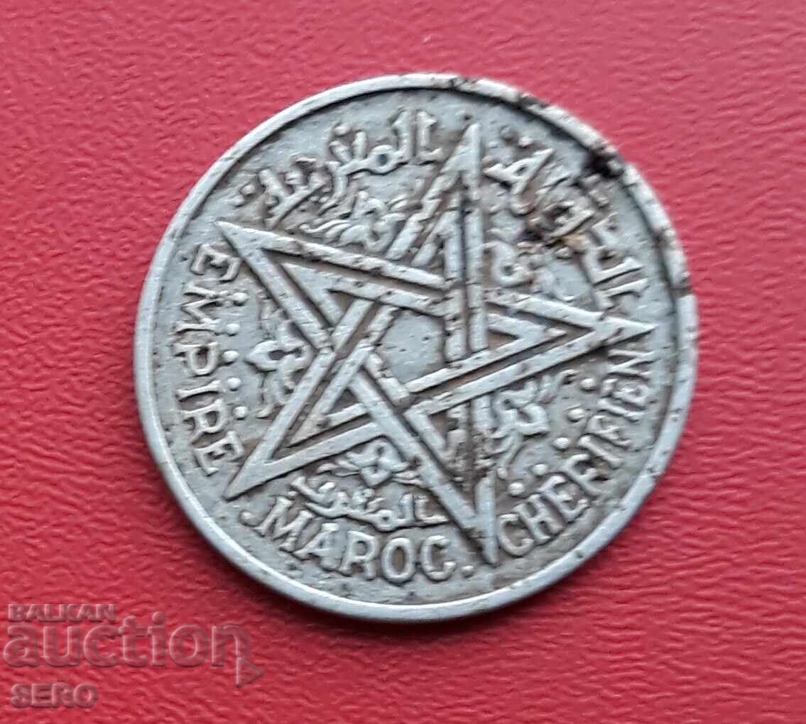 Μαρόκο-2 φράγκα 1951 με τιμή 0.81 BGN | € 0.41