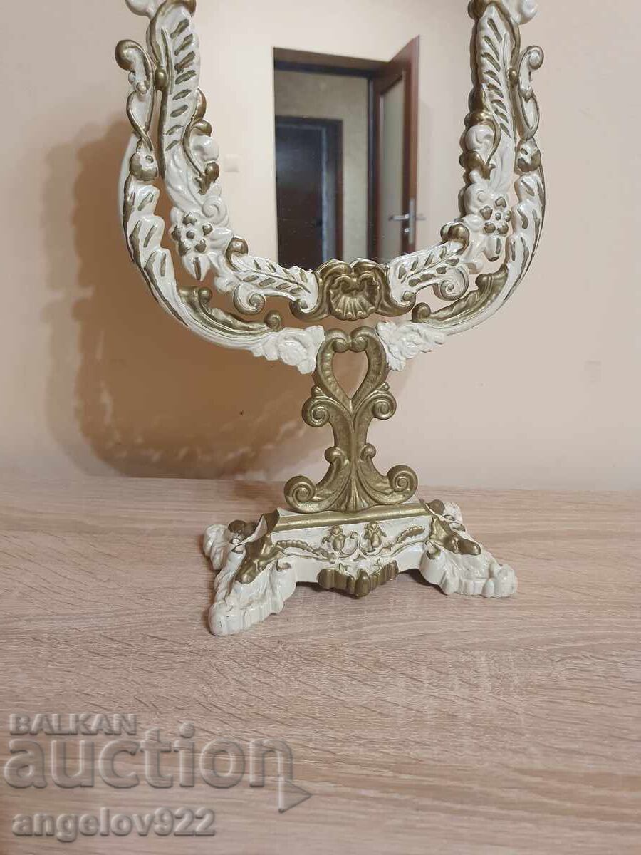 Auction  Vintage metal mirror!!!