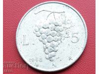 Italy - 5 Lire 1948