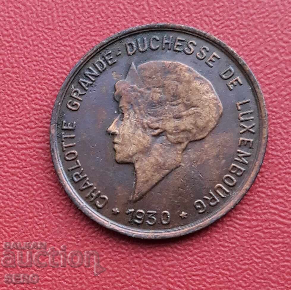 Luxembourg - 5 Centimes 1930 with price 1.51 BGN | € 0.77