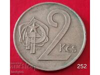 2 coroane 1973 - Cehoslovacia