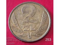 2 zloți 1987 - Polonia