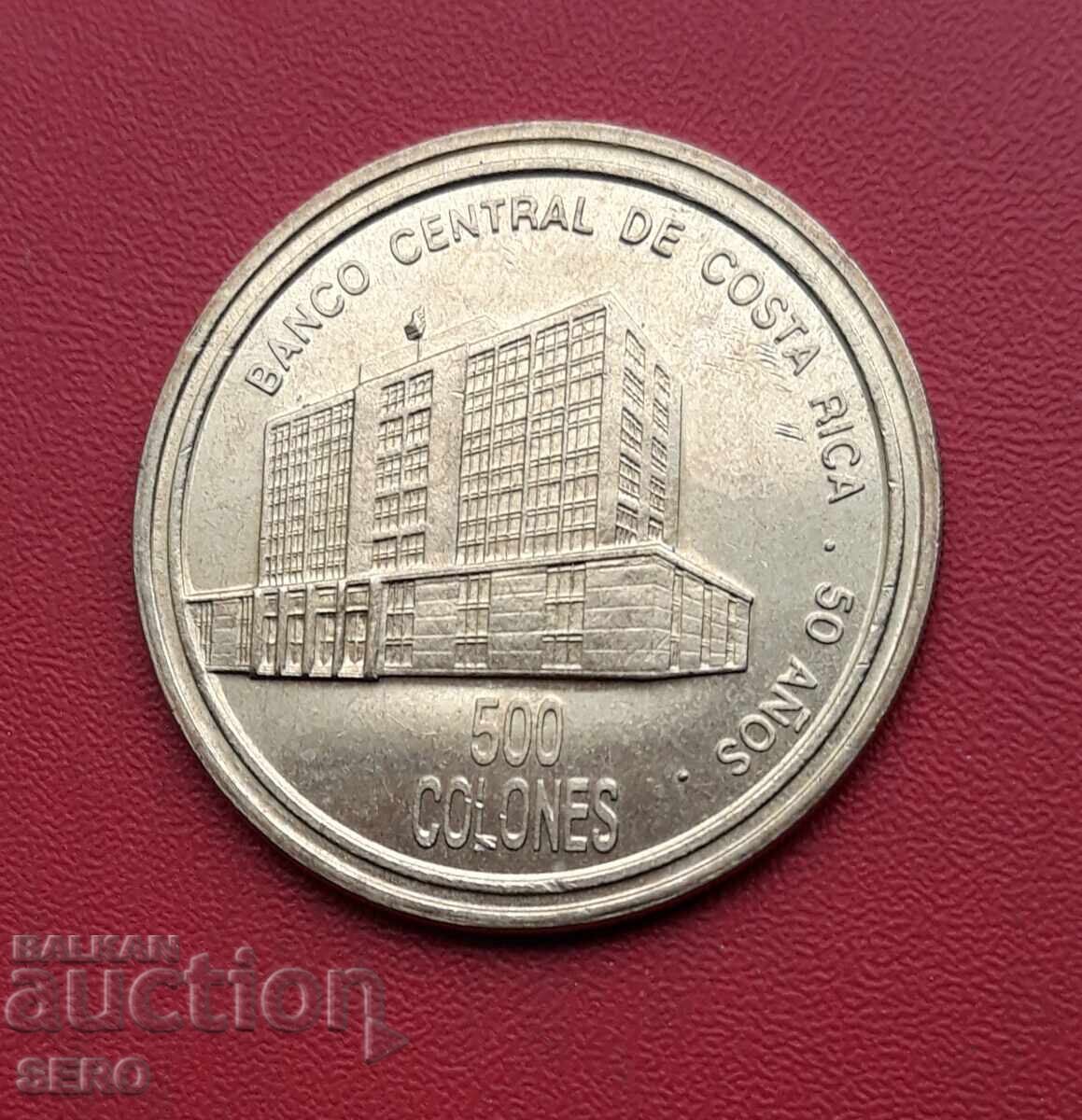 Costa Rica - 500 Colones 2000 - 50 g. Central Bank - Excellent condition
