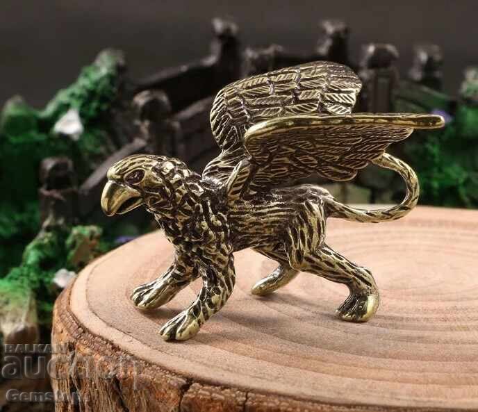 ΒΖΤ! 36 γραμμάρια στυλιζαρισμένη χάλκινη φιγούρα γρύπα από 1 st! ΒΖΤ! 36 γραμμάρια στυλιζαρισμένη χάλκινη φιγούρα γρύπα από 1 st!