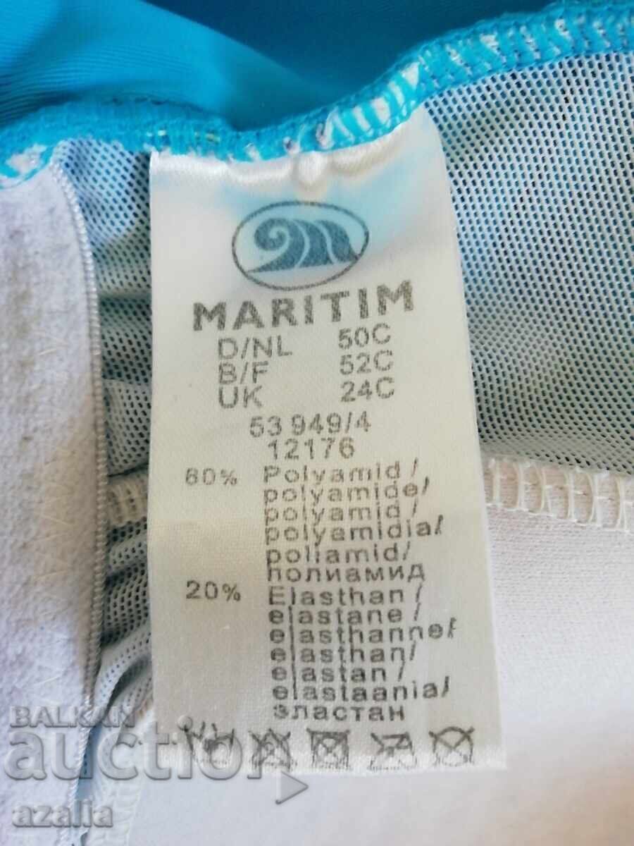 Licitație Costum de baie dintr-o bucată albastru mărimea 50/52 Licitație Costum de baie dintr-o bucată albastru mărimea 50/52