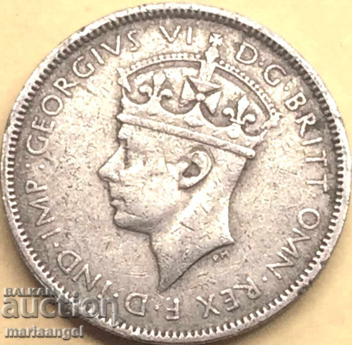 3 Pence 1946 West Africa George VI with price 19.00 BGN | € 9.71 3 Pence 1946 West Africa George VI with price 19.00 BGN | € 9.71