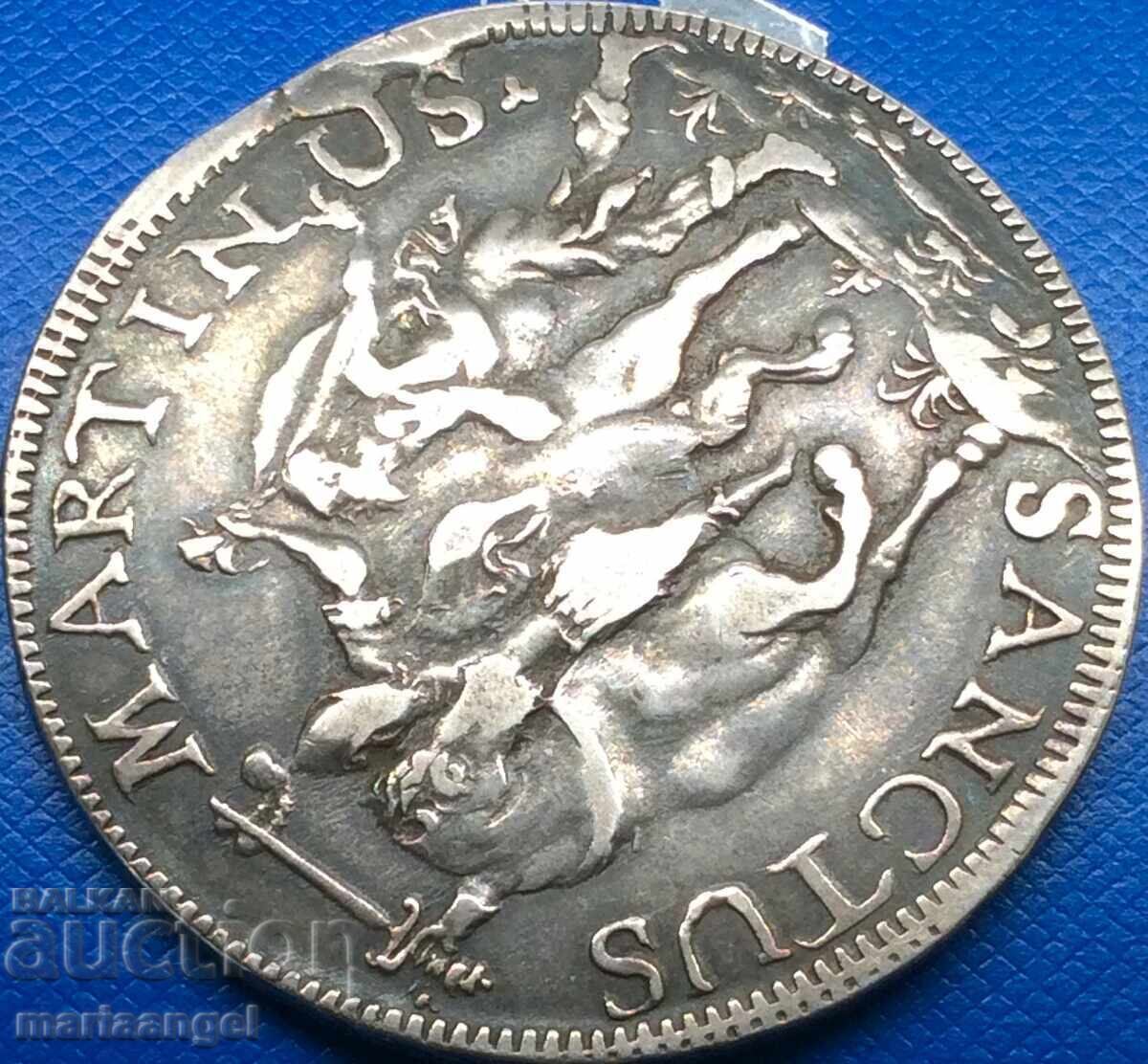 Delivery of 1 Scudo 1734 Italy Lucca Republic 1399-1799 26.34g Ag