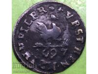 1 Heller Germania guvern - Bernhard de Saxa-Meiningen