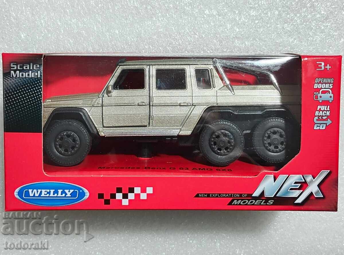 Welly Nex Mercedes-Benz G63 AMG 6x6 Mertsedes Uili Neks Welly Nex Mercedes-Benz G63 AMG 6x6 Mertsedes Uili Neks