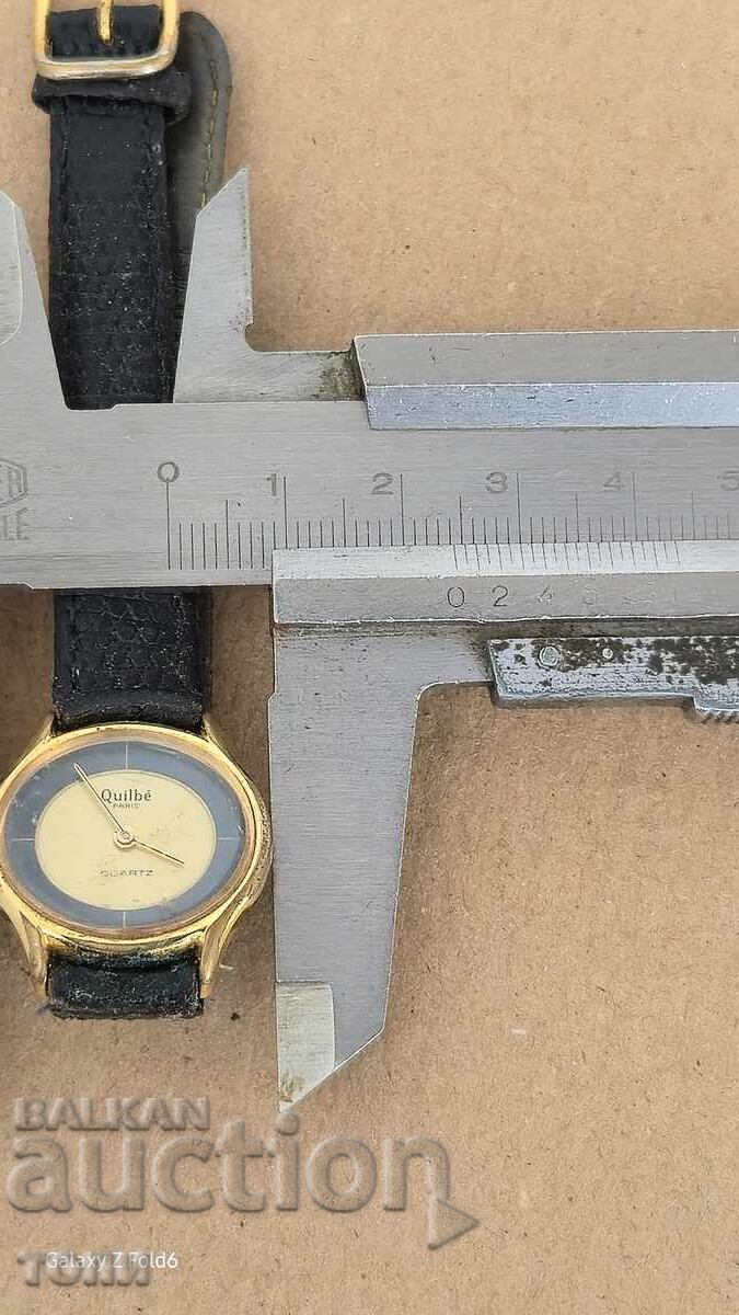 RARE QUILBE QUARTZ SWISS MADE, I DON'T KNOW IF IT WORKS, BZC!!!! - 6