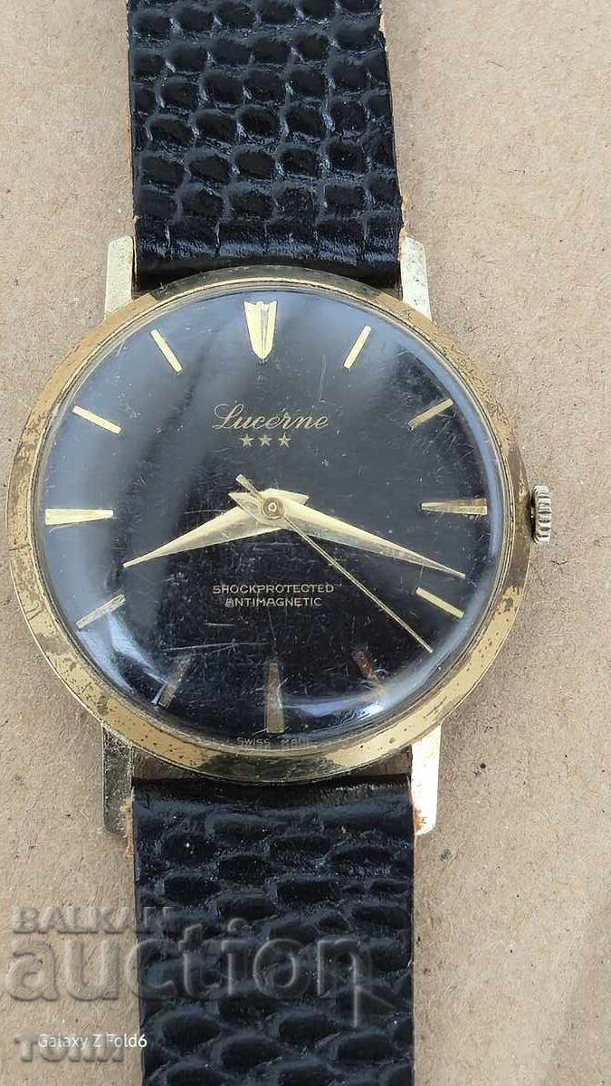 LUCERNE Swiss MADE RARE ΔΕΝ ΛΕΙΤΟΥΡΓΕΙ BZC !!!! με τιμή 5.50 BGN | € 2.81