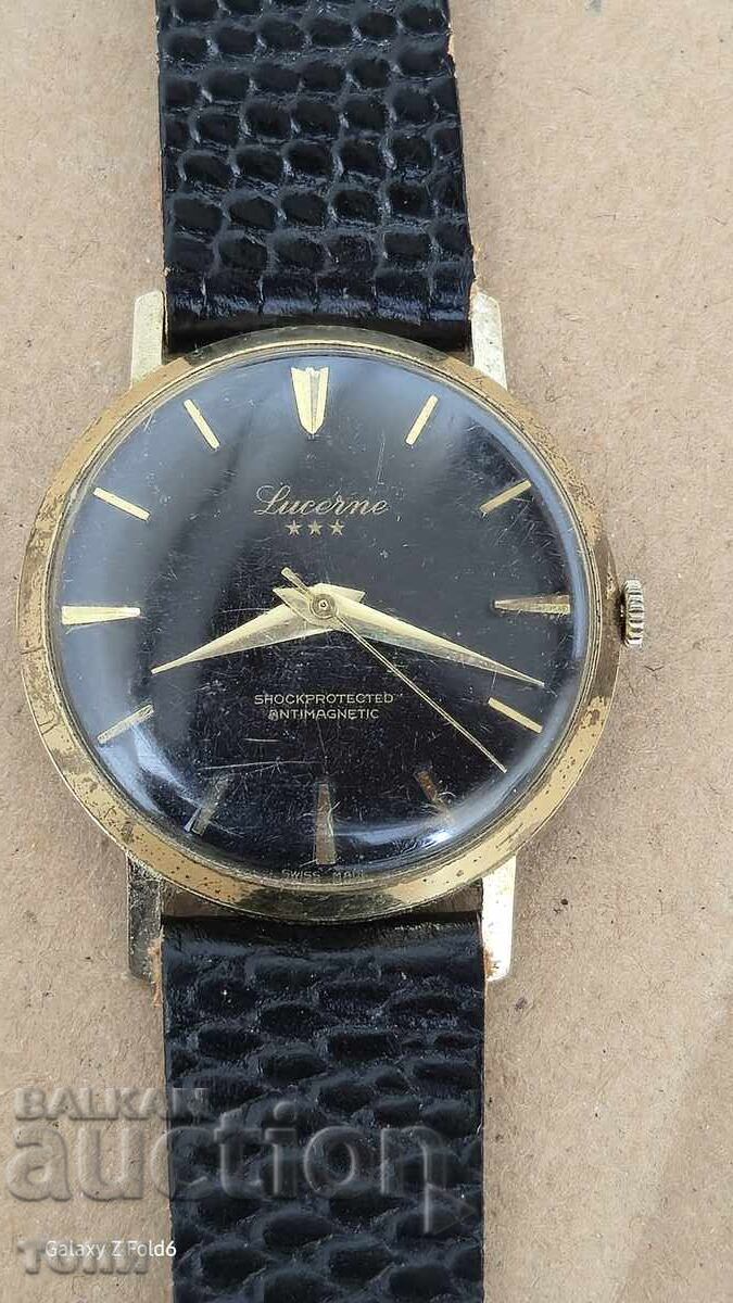 LUCERNE Swiss MADE RARE ΔΕΝ ΛΕΙΤΟΥΡΓΕΙ BZC !!!!