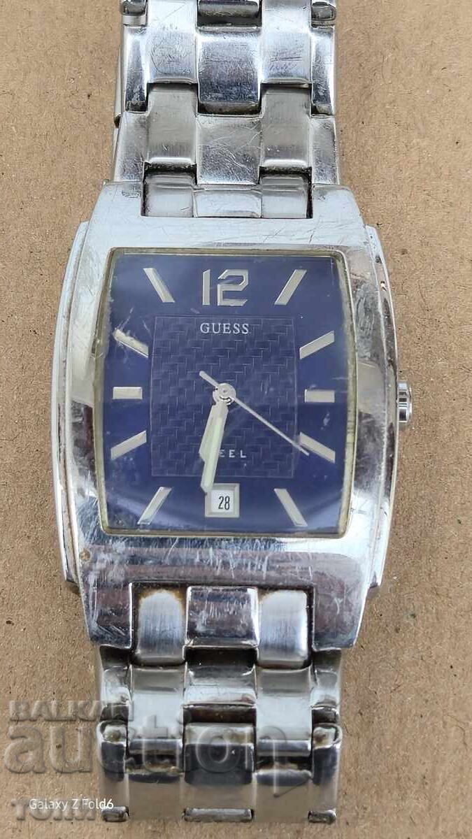 GUESS QUARTZ ΣΠΑΝΙΟ ΔΕΝ ΞΕΡΩ ΑΝ ΛΕΙΤΟΥΡΓΕΙ BZC !!!! με τιμή 0.01 BGN | € 0.01