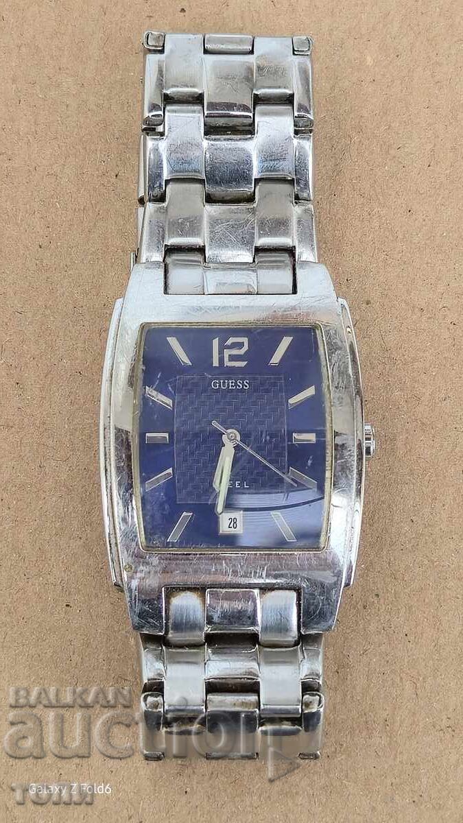 GUESS QUARTZ ΣΠΑΝΙΟ ΔΕΝ ΞΕΡΩ ΑΝ ΛΕΙΤΟΥΡΓΕΙ BZC !!!!