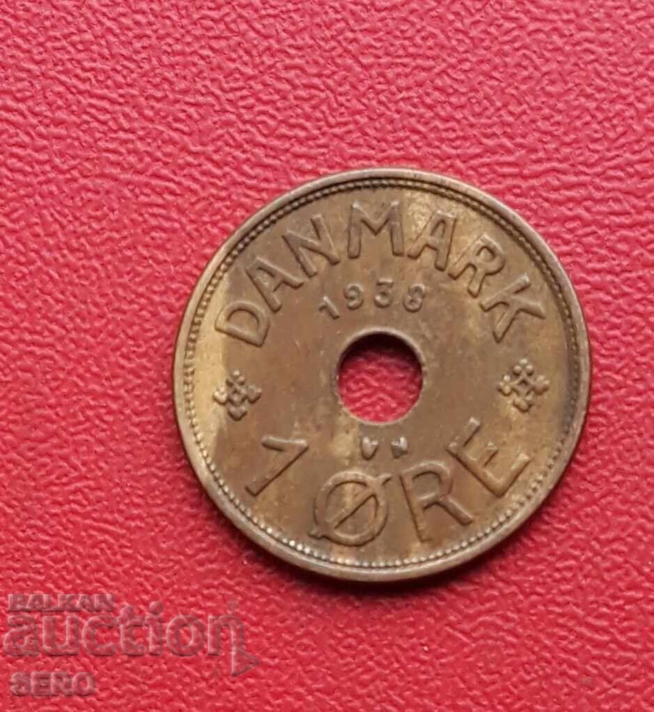 Denmark - 1 Ore 1938