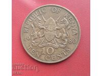 Кения-10 цента 1980