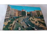 Carte poștală Atena Piața Constituției 1989