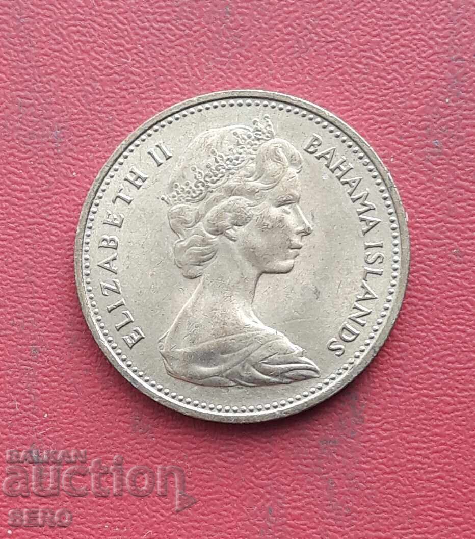 Bahamas-1 cent 1969 with price 0.91 BGN | € 0.47
