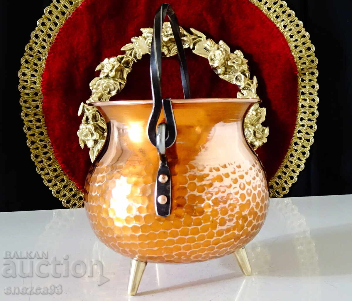 Παράδοση Χάλκινο δοχείο, καζάνι, καθαρός κόκκινος χαλκός