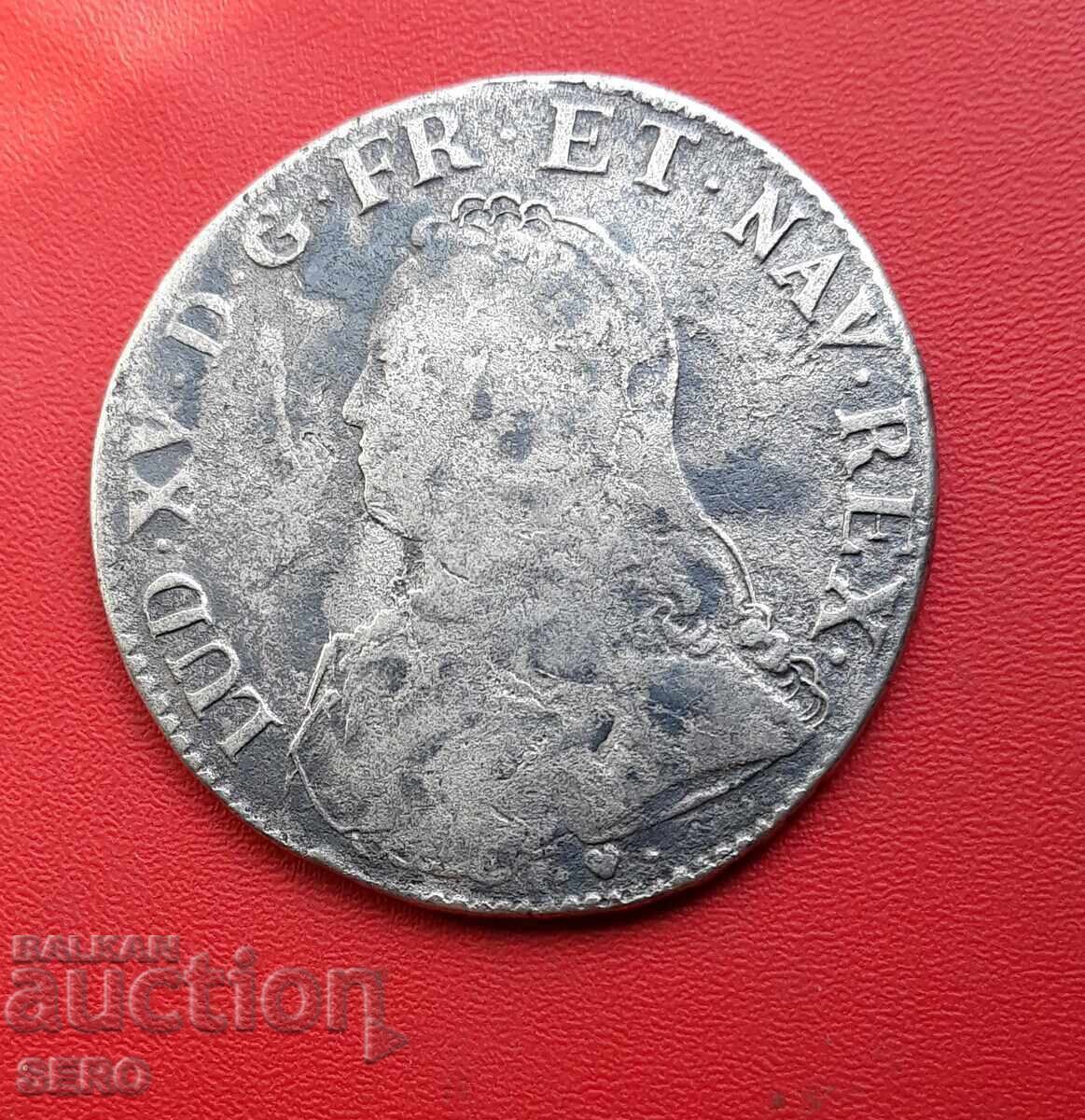 Γαλλία - 1 écu 1738 ΒΒ - Στρασβούργο