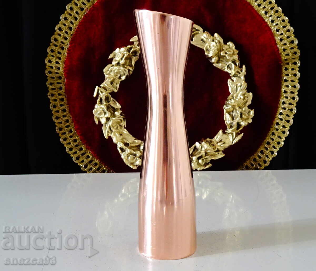 Copper jug, carafe, decanter for rakia