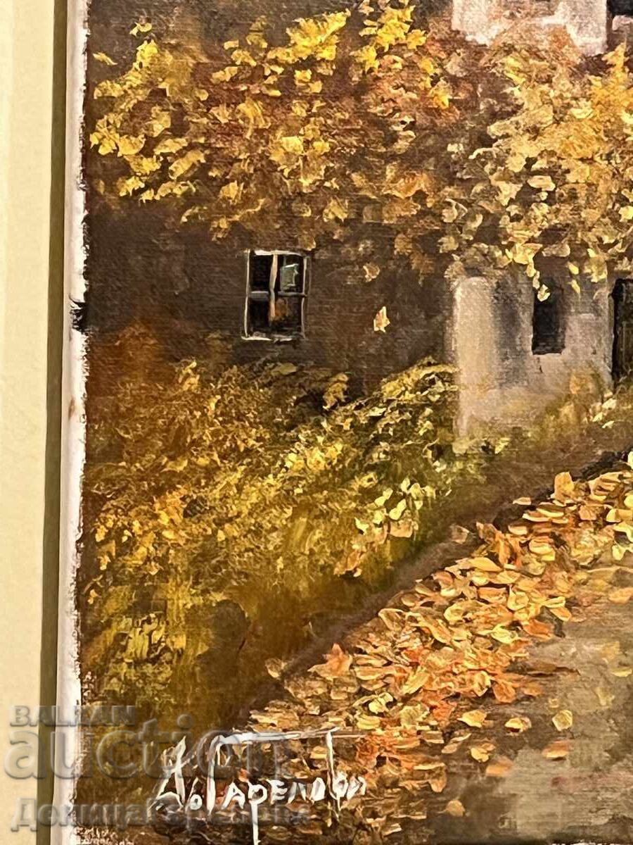 Δενίτσα Γκαρέλοβα πίνακας 50/40 "Φθινόπωρο δίπλα στη θάλασσα" - 5