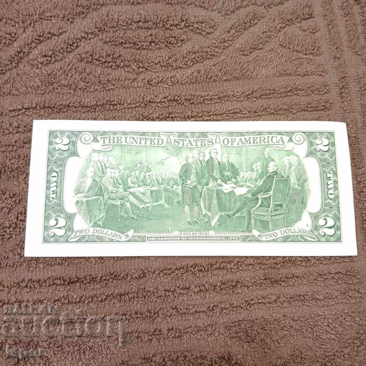 2 US dollars new with price 6.50 BGN | € 3.32 2 US dollars new with price 6.50 BGN | € 3.32